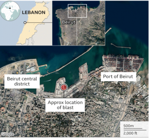 Outbreak in Beirut: An explosion shakes a city with many wounded